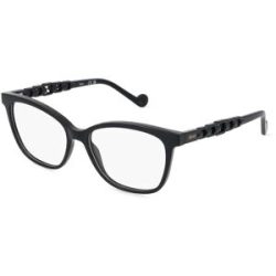 Marchon Germany GmbH Liu Jo LJ2776 Unisex-Brille inkl. Gläser Vollrand Quadratisch Acetat-Gestell 53/15/140, Schwarz
