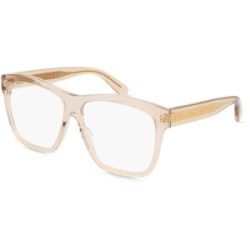 Thélios Stella McCartney SC50045I Damen-Brille inkl. Gläser Vollrand Quadratisch Kunststoff-Gestell 57/13/140, Braun