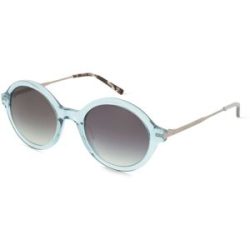 Marchon Germany GmbH DKNY DK714S Unisex-Sonnenbrille Vollrand Rund Acetat-Gestell, Transparent