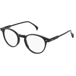Suncute Industries Co., Ltd. Fielmann MC 600 FA PAUL Unisex-Brille inkl. Gläser Vollrand Panto Acetat-Gestell 49/21/150, Schwarz
