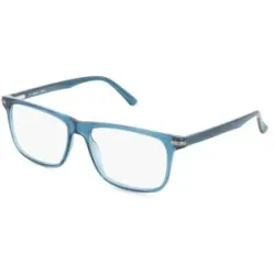 Wenzhou Bada Optical Co. , LTD Fielmann BD 579 FLEX CL MARTIN Herren-Brille inkl. Gläser Vollrand Quadratisch Acetat-Gestell 57/17/150, Blau