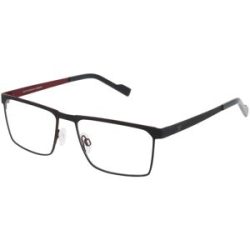 Eschenbach Optik GmbH Eschenbach 822015 Herren-Brille inkl. Gläser Vollrand Quadratisch Titan-Gestell 53/16/140, Schwarz