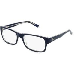 Luxottica Fashion Brillen Vertriebs GmbH Ray-Ban RX5268 Unisex-Brille inkl. Gläser Vollrand Quadratisch Acetat-Gestell 52/17/135, Blau