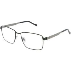 Eschenbach Optik GmbH Titanflex 820999 Herren-Brille inkl. Gläser Vollrand Quadratisch Metall-Gestell 57/17/145, Grau
