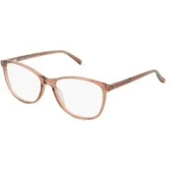 C&S CO. LTD. Fielmann ABC 081 FLEX CL VALERIA Damen-Brille inkl. Gläser Vollrand Quadratisch Acetat-Gestell 53/16/135, Braun