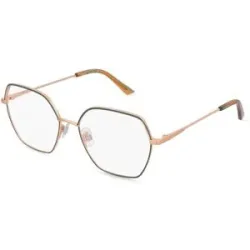 OWP Brillen GmbH Optische Werke Mexx Eyes 2817 Damen-Brille inkl. Gläser Vollrand Geometrisch Metall-Gestell 54/17/140, Grün