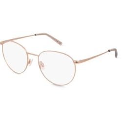 Eschenbach Optik GmbH Marc O'Polo Eyewear 502198 Unisex-Brille inkl. Gläser Vollrand Panto Metall-Gestell 54/18/140, Gold