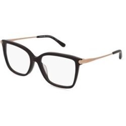 Luxottica Fashion Brillen Vertriebs GmbH Michael Kors MK4101U Damen-Brille inkl. Gläser Vollrand Quadratisch Acetat-Gestell 53/16/140, Schwarz