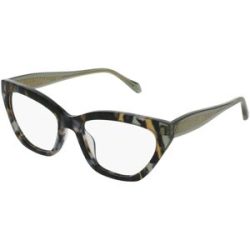 DE RIGO Vision D.A.CH. GmbH Just Cavalli VJC184V Damen-Brille inkl. Gläser Vollrand Cat Eye Kunststoff-Gestell 54/18/140, Grau
