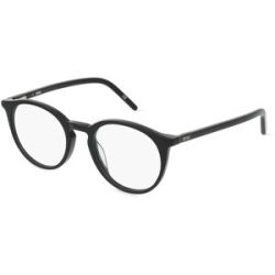 Marchon Germany GmbH Zeiss ZS22501 Unisex-Brille inkl. Gläser Vollrand Panto Acetat-Gestell 49/20/145, Schwarz