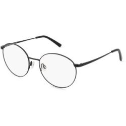 Eschenbach Optik GmbH Marc O'Polo Eyewear 502200 Damen-Brille inkl. Gläser Vollrand Rund Metall-Gestell 52/17/140, Schwarz