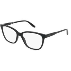 Luxottica Fashion Brillen Vertriebs GmbH Vogue VO5518 Damen-Brille inkl. Gläser Vollrand Quadratisch Kunststoff-Gestell 53/16/140, Schwarz