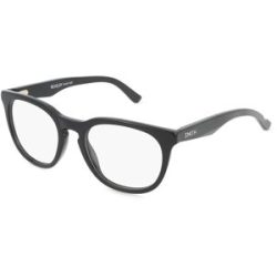 Safilo GmbH Smith REVELRY Unisex-Brille inkl. Gläser Vollrand Panto Acetat-Gestell 50/20/145, Schwarz