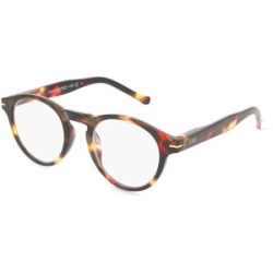 Breitfeld + Schliekert GmbH I NEED YOU FRANKIE Unisex-Fertiglesebrille Vollrand Panto Kunststoff-Gestell, Havanna