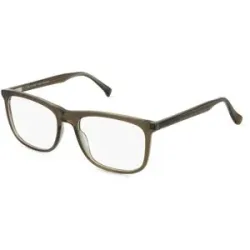 C&S CO. LTD. Fielmann ABC 088 FLEX CL CONRAD Herren-Brille inkl. Gläser Vollrand Quadratisch Acetat-Gestell 55/18/145, Braun