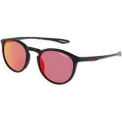 Eschenbach Optik GmbH O?Neill 966126 Herren-Sonnenbrille Vollrand Rund Kunststoff-Gestell, Schwarz