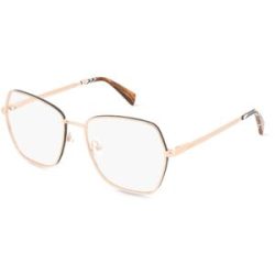 Marchon Germany GmbH Liu Jo LJ2172 Unisex-Brille inkl. Gläser Vollrand Rund Metall-Gestell 54/17/140, Gold