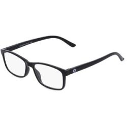 Breitfeld + Schliekert GmbH I NEED YOU LUCA Unisex-Fertiglesebrille Vollrand Quadratisch Kunststoff-Gestell, Schwarz