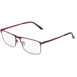 OWP Brillen GmbH Optische Werke Fielmann 2212 FLEX CL Unisex-Brille inkl. Gläser Vollrand Quadratisch Metall-Gestell 60/17/150, Grau