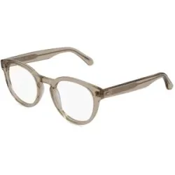 De Lotto s.r.l. Fielmann AB 004 CL Unisex-Brille inkl. Gläser Vollrand Panto Acetat-Gestell 49/22/150, Beige