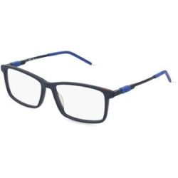 Safilo GmbH Hugo HG 1102 Herren-Brille inkl. Gläser Vollrand Quadratisch Acetat-Gestell 54/15/145, Blau
