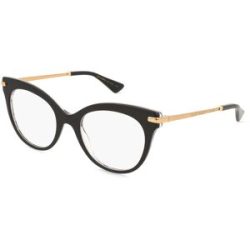 Luxottica Fashion Brillen Vertriebs GmbH Dolce&Gabbana 0DG3392 Damen-Brille inkl. Gläser Vollrand Butterfly Acetat-Gestell 52/20/145, Schwarz