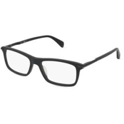 Safilo GmbH Rag & Bone RNB7050 Herren-Brille inkl. Gläser Vollrand Quadratisch Acetat-Gestell 54/17/145, Schwarz