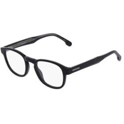 Safilo GmbH Carrera 294 Herren-Brille inkl. Gläser Vollrand Oval Acetat-Gestell 49/21/150, Schwarz
