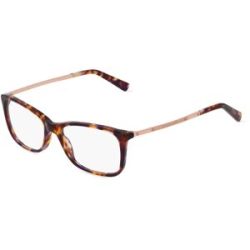 Luxottica Fashion Brillen Vertriebs GmbH Michael Kors MK4016 Damen-Brille inkl. Gläser Vollrand Quadratisch Kunststoff-Gestell 53/17/140, Havanna