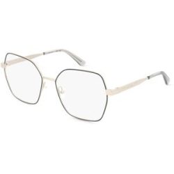 Marchon Germany GmbH Calvin Klein CK24112 Unisex-Brille inkl. Gläser Vollrand Quadratisch Metall-Gestell 55/17/140, Silber