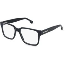 Safilo GmbH BOSS 1898 Herren-Brille inkl. Gläser Vollrand Quadratisch Acetat-Gestell 55/18/150, Schwarz