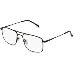 Wenzhou Bada Optical Co. , LTD Fielmann BD 435 CL Herren-Brille inkl. Gläser Vollrand Quadratisch Edelstahl-Gestell 53/18/140, Schwarz