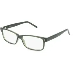 Wenzhou Lidong Optical Manufacture Co., Ltd. Fielmann LD 007 FLEX CL Herren-Brille inkl. Gläser Vollrand Quadratisch Acetat-Gestell 53/15/140, Grün