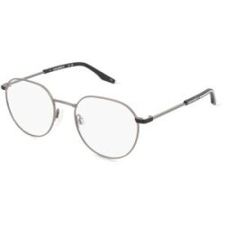 Marchon Germany GmbH Converse CV1019 Unisex-Brille inkl. Gläser Vollrand Rund Metall-Gestell 51/19/140, Grau