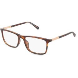 Marcolin Deutschland GmbH Timberland TB50021-H Unisex-Brille inkl. Gläser Vollrand Quadratisch Kunststoff-Gestell 54/17/145, Havanna