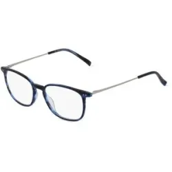 Eyestar Limited (China) Fielmann MI 051 FLEX CL Unisex-Brille inkl. Gläser Vollrand Quadratisch Acetat-Gestell 48/17/140, Blau