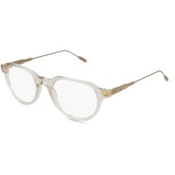 Luxottica Fashion Brillen Vertriebs GmbH Moncler ME2031 Unisex-Brille inkl. Gläser Vollrand Oval Acetat-Gestell 50/21/145, Gelb