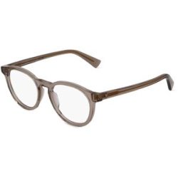 Kering Eyewear Spa Bottega Veneta BV1225O Unisex-Brille inkl. Gläser Vollrand Panto Acetat-Gestell 50/19/145, Gelb