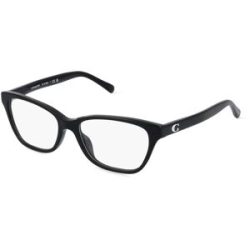 Luxottica Fashion Brillen Vertriebs GmbH Coach HC6196U Damen-Brille inkl. Gläser Vollrand Butterfly Acetat-Gestell 52/16/140, Schwarz