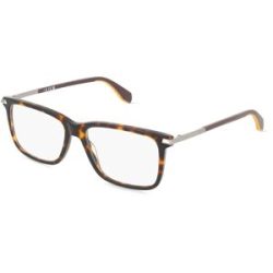 Marcolin Deutschland GmbH Adidas OR5074 Unisex-Brille inkl. Gläser Vollrand Quadratisch Acetat-Gestell 55/16/145, Havanna