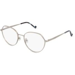 Marchon Germany GmbH Liu Jo LJ2154 Damen-Brille inkl. Gläser Vollrand Oval Metall-Gestell 53/18/140, Silber