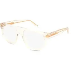 Safilo GmbH Dsquared2 D20179 Herren-Brille inkl. Gläser Vollrand Browline Acetat-Gestell 56/16/145, Transparent