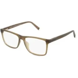 Marcolin Deutschland GmbH Timberland TB1759-H Unisex-Brille inkl. Gläser Vollrand Quadratisch Kunststoff-Gestell 56/15/150, Grün