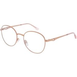 Luxottica Fashion Brillen Vertriebs GmbH Emporio Armani EA1144 Damen-Brille inkl. Gläser Vollrand Quadratisch Metall-Gestell 52/19/140, Gold