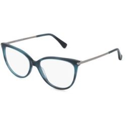 Marcolin Deutschland GmbH Max Mara MM5247 Damen-Brille inkl. Gläser Vollrand Cat Eye Acetat-Gestell 53/15/145, Braun