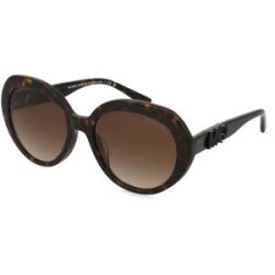Luxottica Fashion Brillen Vertriebs GmbH Michael Kors 0MK2214U SAN LUCAS Damen-Sonnenbrille Vollrand Rund Acetat-Gestell, Havanna