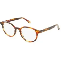 De Lotto s.r.l. Fielmann MF 061 RN GIGI Unisex-Brille inkl. Gläser Vollrand Panto Acetat-Gestell 50/21/150, Havanna