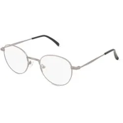 Wenzhou Bada Optical Co. , LTD Fielmann BD 532 CL Unisex-Brille inkl. Gläser Vollrand Panto Edelstahl-Gestell 49/21/140, Grau