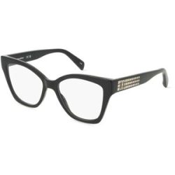 Marchon Germany GmbH Karl Lagerfeld KL6150 Unisex-Brille inkl. Gläser Vollrand Butterfly Kunststoff-Gestell 53/17/140, Schwarz