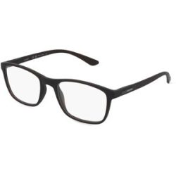 Marchon Germany GmbH Calvin Klein CK19571 Unisex-Brille inkl. Gläser Vollrand Quadratisch Kunststoff-Gestell 52/19/145, Schwarz